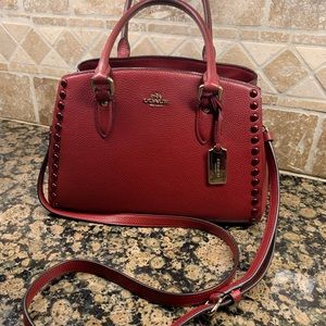 Coach Carryall Empire Handbag Pebbled Leather